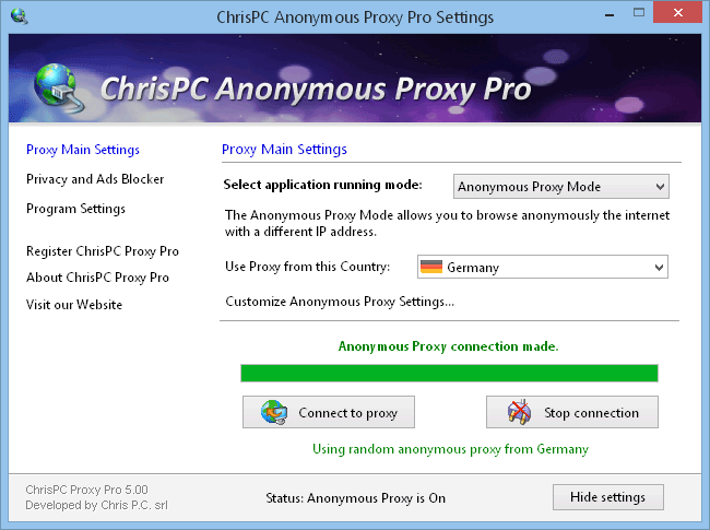 Proxy Programı